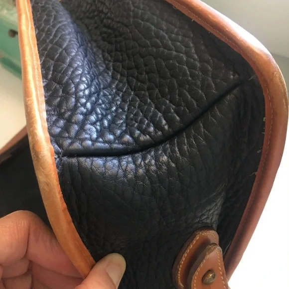 Vtg DOONEY & BOURKE Surrey Leather Bag - Picture 6 of 12
